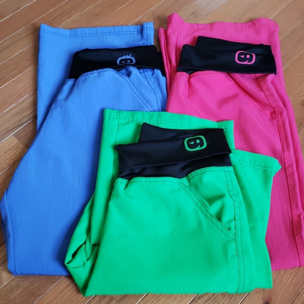 Yoga pant scrub bottoms